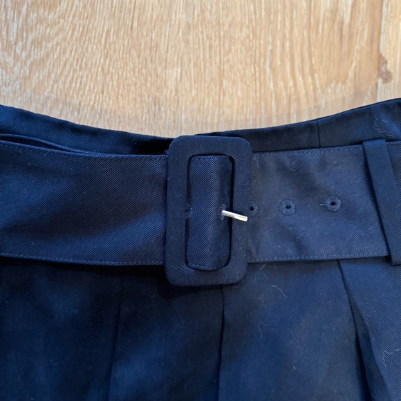 Reformation Navy Brinley mini skirt - Picture 5 of 7